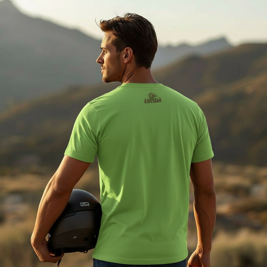 T-Shirt 2 Wheels Explorer — Adventure Essential